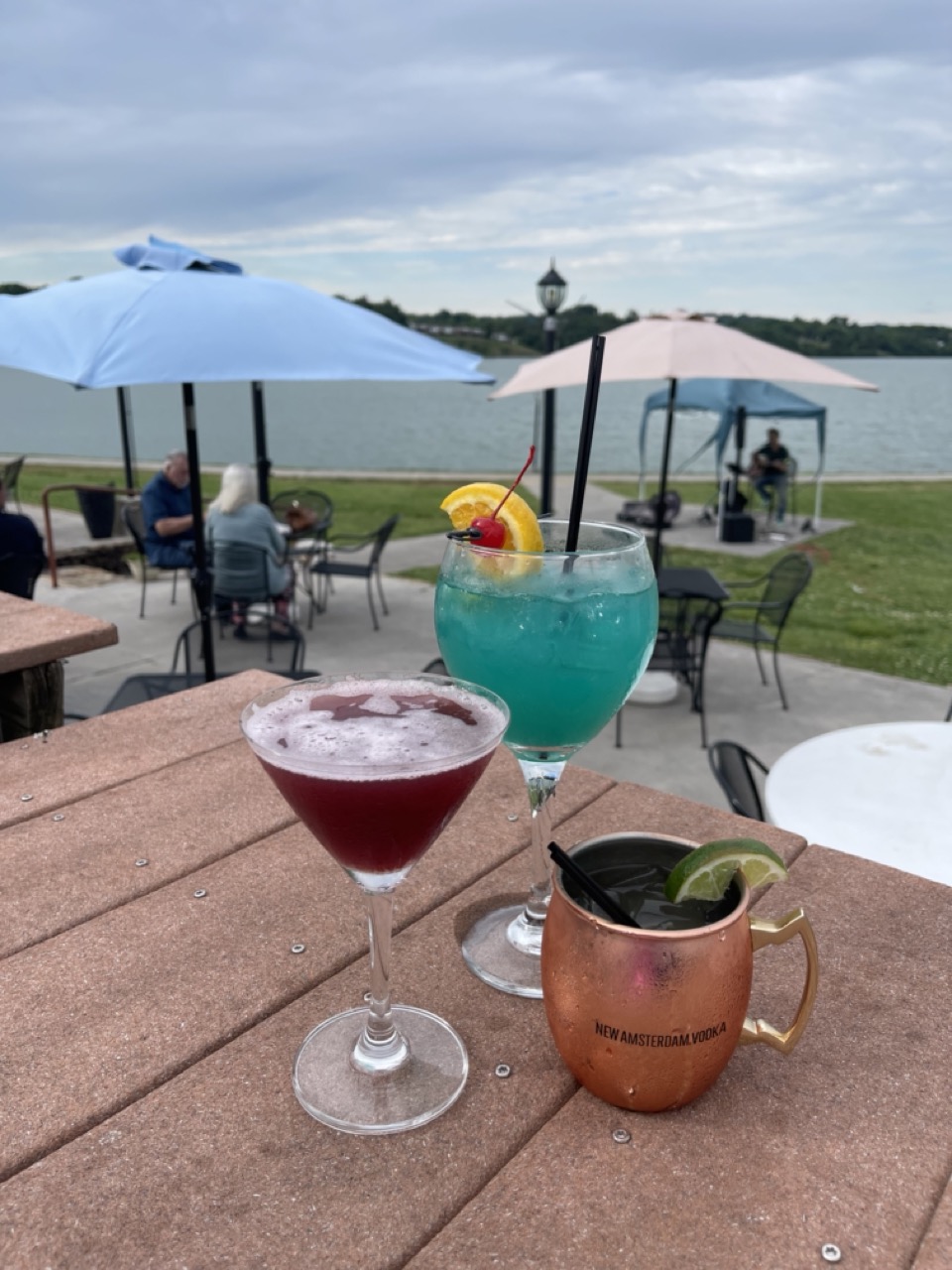 cocktails on douglas lake in dandridge, TN